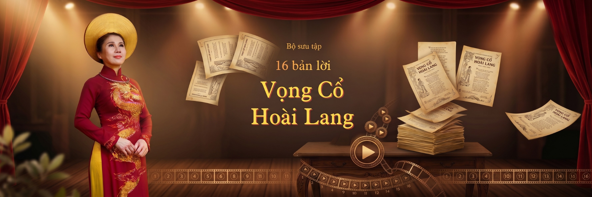 16 bản lời Vọng Cổ Hoài Lang