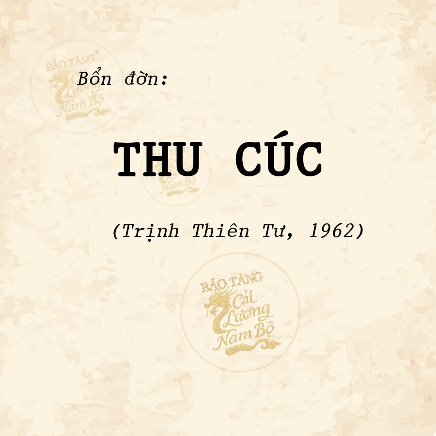 Bổn đờn:Thu Cúc (1962)